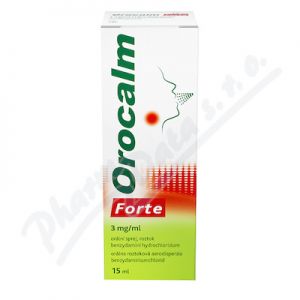 Obrázek Orocalm Forte 3mg/ml oralni sprej 1x15ml
