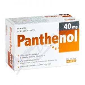 Obrázek Panthenol kapsle 40mg, 60 cps