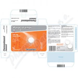 Obrázek Paracetamol Accord 500mg tbl.eff.24