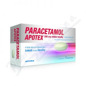 Obrázek Paracetamol Apotex 500mg cps.mol.10