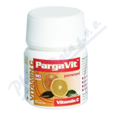 Obrázek PargaVit Vitamín C pomeranč tbl.90