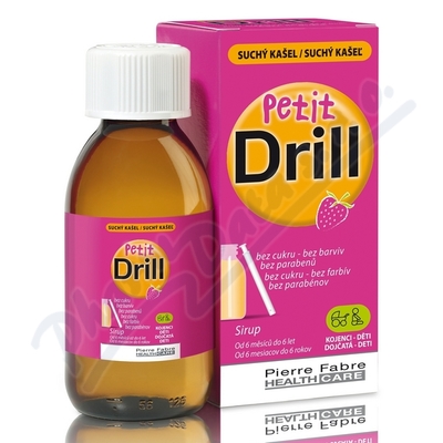 Obrázek Petit Drill Sirup na suchý kašel 125ml