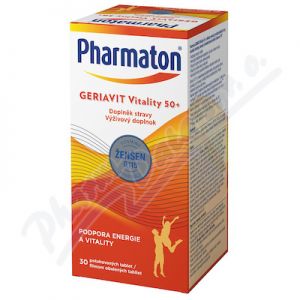 Obrázek Pharmaton Geriavit Vital.50+tb.30 SANOFI