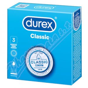 Obrázek Prezervativ DUREX Classic 3ks