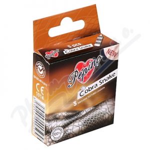 Obrázek Prezervativ-kondom Pepino Cobra Snake 3k
