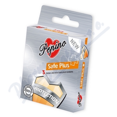 Obrázek Prezervativ-kondom Pepino Safe Plus 3ks