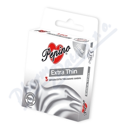 Obrázek Prezervativ Pepino Extra Thin 3ks