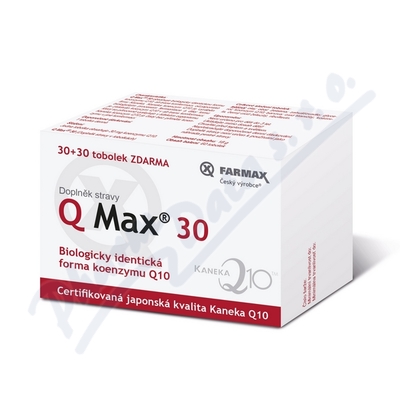 Obrázek Q Max 30 mg 30+30 tob. zdarma