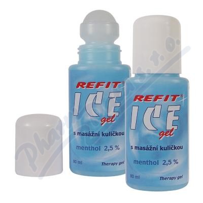 Obrázek Refit Ice gel roll-on Menthol 2.5% 80ml