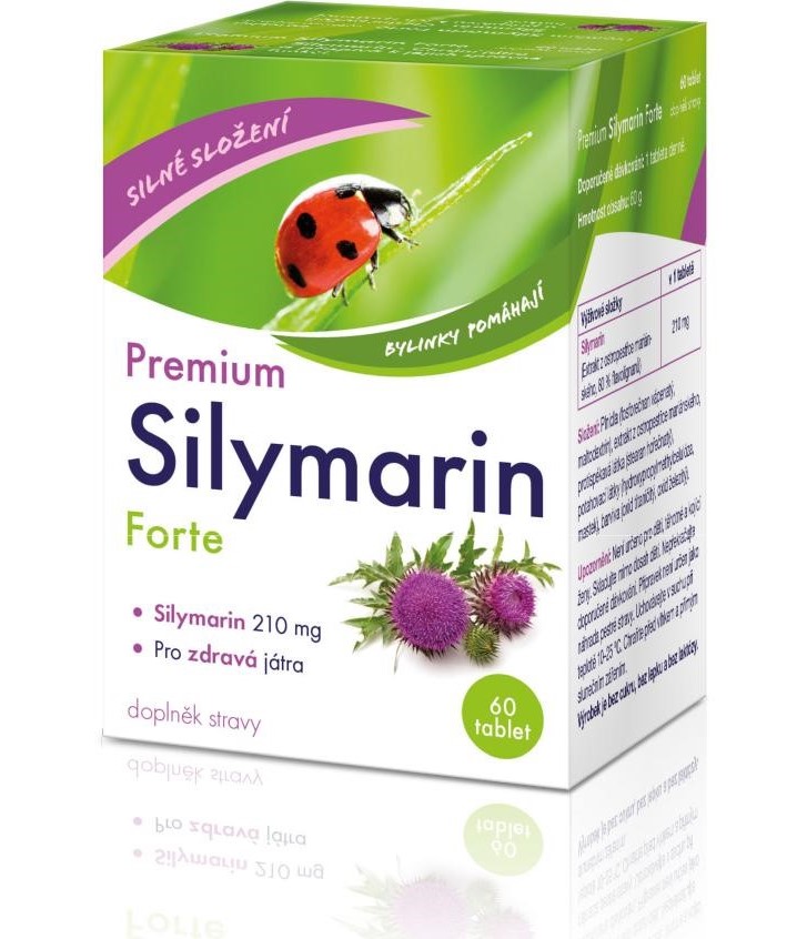 Obrázek Premium Silymarin Forte 60 tablet