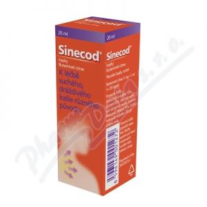 Obrázek Sinecod 5mg/ml por.gtt.sol.1x20ml