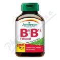 Jamieson Vitamíny B6 B12+kys.list.110tbl