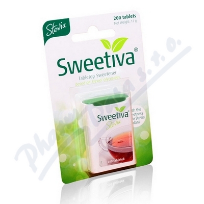 Obrázek Stevia - Sweetiva 200 tablet