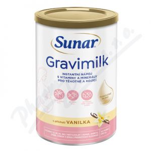 Obrázek Sunar Gravimilk s prichuti vanilka 450g