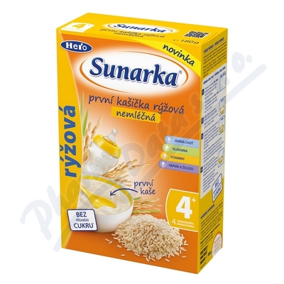 Obrázek Sunarka první kašička ryžová neml.180g