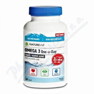 Obrázek Swiss NatureVia Omega 3 One a Day 60cps.