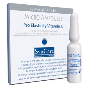 Obrázek Syncare Micro Ampoules Pro Elasticity Vitamin C - kúra 28 dnů 14 x 1,5 ml