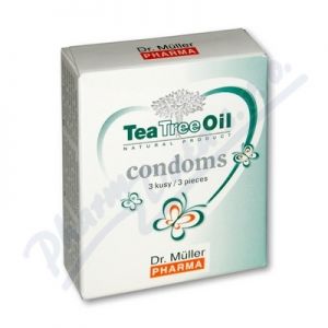 Obrázek Tea Tree Oil kondomy, 3 ks