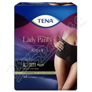 Obrázek TENA Lady Pants Plus Noir L ink.kalh.8ks
