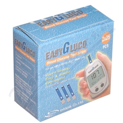 Obrázek Test.proužky pro glukom.EasyGluco 50ks