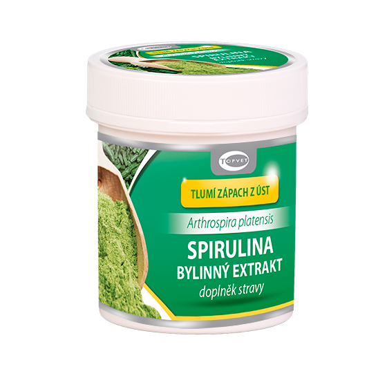 Obrázek TOPVET Spirulina bylinný extrakt