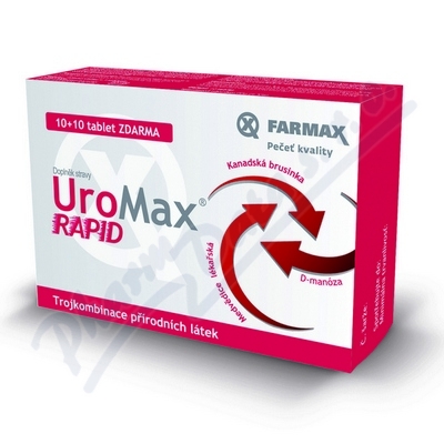 Obrázek UroMax Rapid 10+10 tbl.zdarma