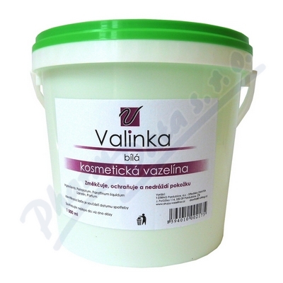Obrázek Valinka Vazelína bílá kosmetická 1000 ml