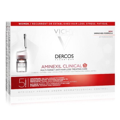 Obrázek VICHY Dercos Aminexil Clinical 5 pro ženy 21x6ml