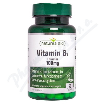 Obrázek Vitamín B1 (Thiamin) 100mg tbl.90