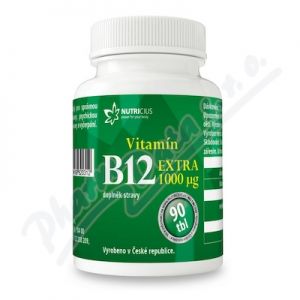 Obrázek Vitamin B12 EXTRA 1000mcg tbl.90