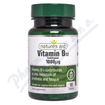 Obrázek Vitamín B12(1000mcg)tbl.90-sublingvalní