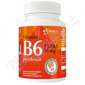 Obrázek Vitamin B6 EXTRA-pyridoxin 50mg tbl.60