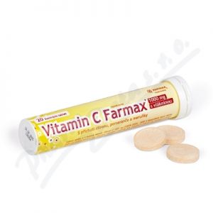 Obrázek Vitamin C 1000mg 20 šum.tbl.FARMAX