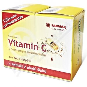 Obrázek Vitamin C post.uvol.Farmax 120tob.sp.bal