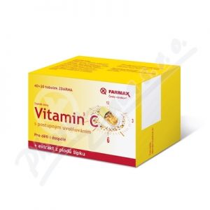 Obrázek Vitamin C post.uvol.60 tob.FARMAX