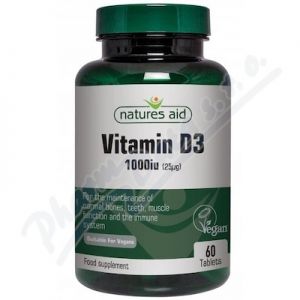 Obrázek Vitamin D3 1000iu (Vegan) tbl.60