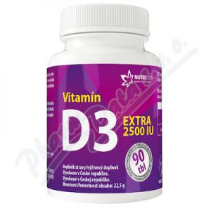 Obrázek Vitamin D3 EXTRA 2500IU tbl.90