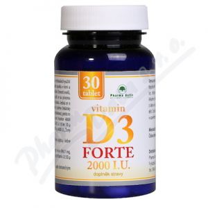 Obrázek Vitamin D3 FORTE 2000I.U.30tbl.