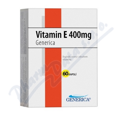 Obrázek Vitamin E 400 mg Generica cps.60