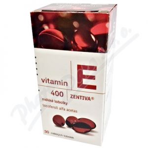Obrázek Vitamin E 400 Zentiva cps.mol. 30