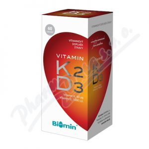 Obrázek Vitamin K2+Vitamin D3 1000 I.U.60tob.