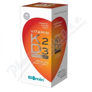 Obrázek Vitamin K2+Vit.D3 2000 I.U.PREMIUM 60tbl