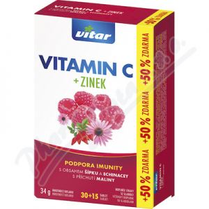 Obrázek VITAR Vitamin C+zinek+echinacea+sipek tb