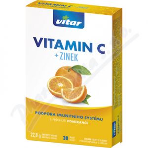 Obrázek VITAR Vitamin C+zinek tbl.30