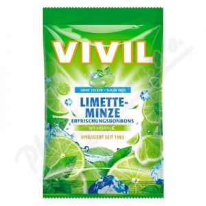 Obrázek VIVIL Lim-máta+vit.C bez cukru 80g2111