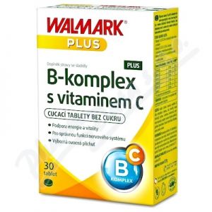 Obrázek W B-komplex PLUS s vitaminem C30tbl.