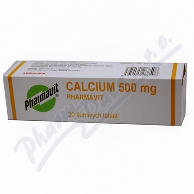 Obrázek W Calcium 500mg Pharmavit t.eff.20x500mg