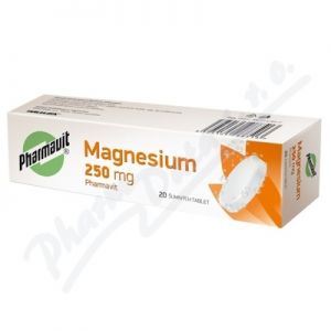 Obrázek W Magnesium 250mg Pharmavit 20 eff.