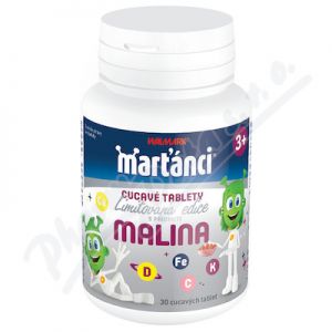 Obrázek W Marťánci cucavé tablety malina tbl.30