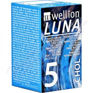 Obrázek Wellion LUNA test.prouzky cholest. 5ks